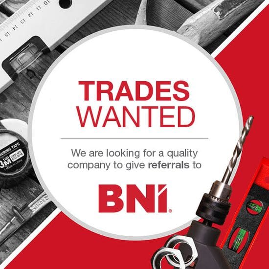 WANTED: Looking for Tradespeople to give referrals to